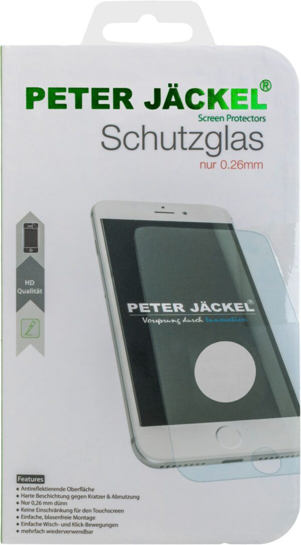 Peter Jäckel HD Glass Protector für Galaxy A22 5G/Xiaomi Redmi A1 transparent