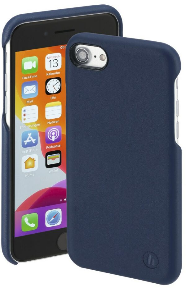 Hama Finest Sense Cover für iPhone SE/8/7/6s/6 blau