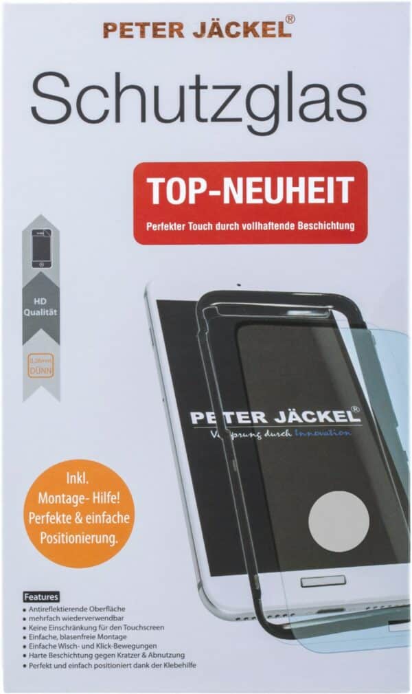 Peter Jäckel Full Display HD Glass Full Glue für iPhone 11 Pro schwarz