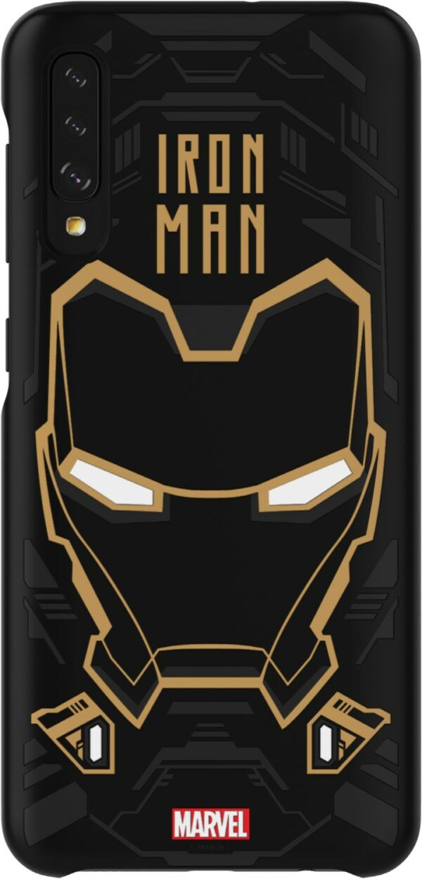 Samsung Galaxy Friends Cover Marvel's Iron Man für Galaxy A50 schwarz