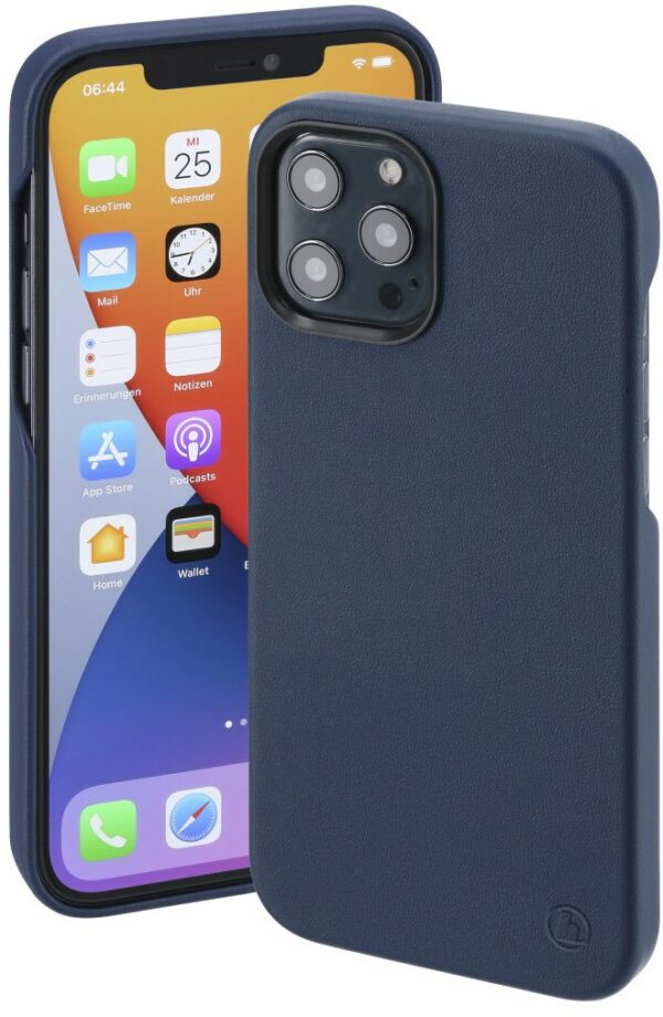 Hama MagCase Finest Sense Cover für iPhone 12 Pro Max blau