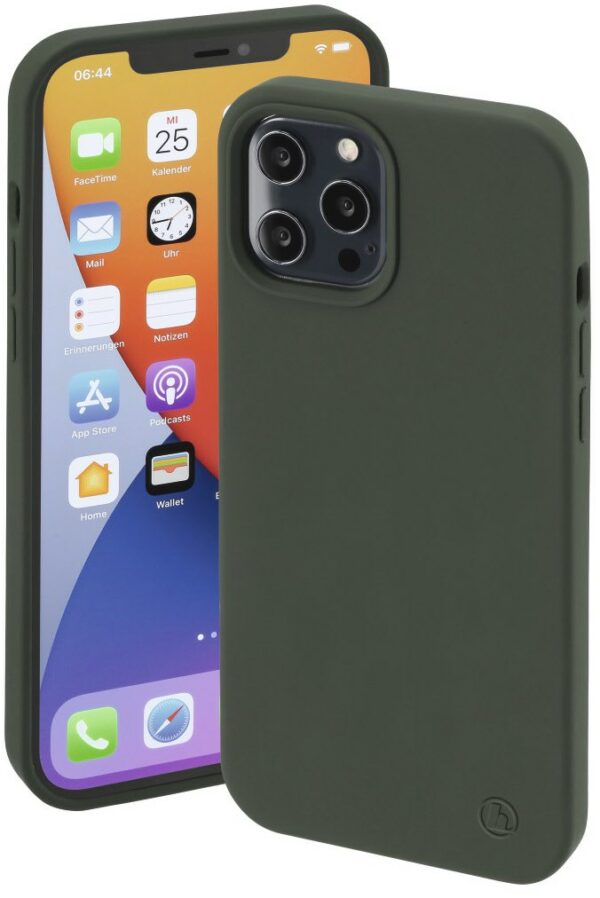 Hama MagCase Finest Feel PRO Cover für iPhone 12 Pro Max grün