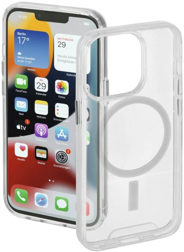 Hama MagCase Safety für iPhone 13 Pro transparent