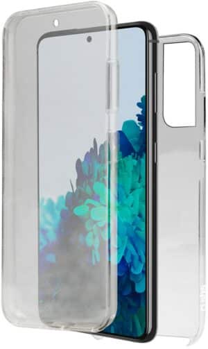 sbs Unbreakable Full Body 360° Cover für Galaxy S21 transparent