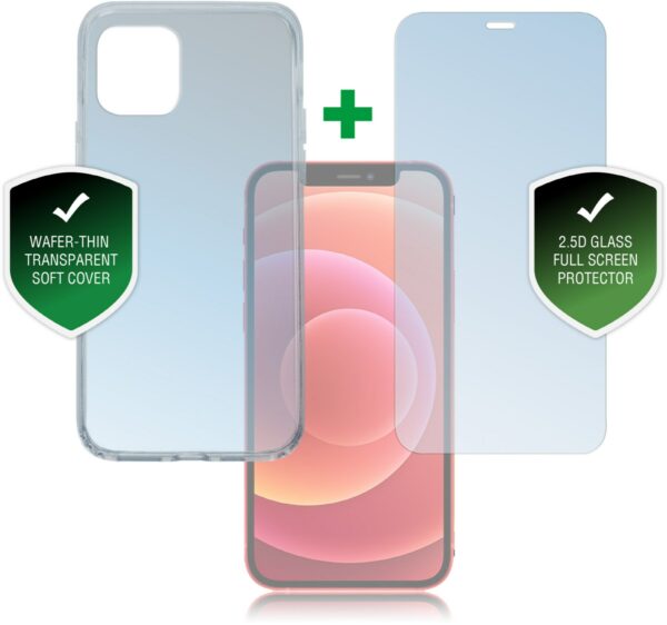 4smarts 360° Protection Set für iPhone 12 mini transparent